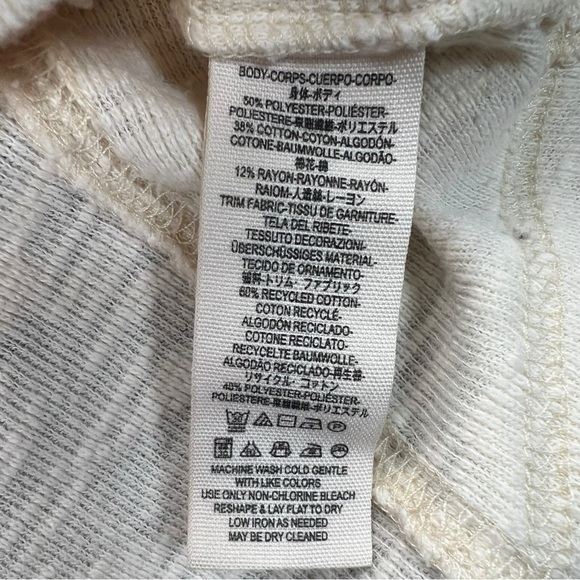 Free People/We The Free Don’t Forget Me Cream Top In Size Small - Picture 5 of 8